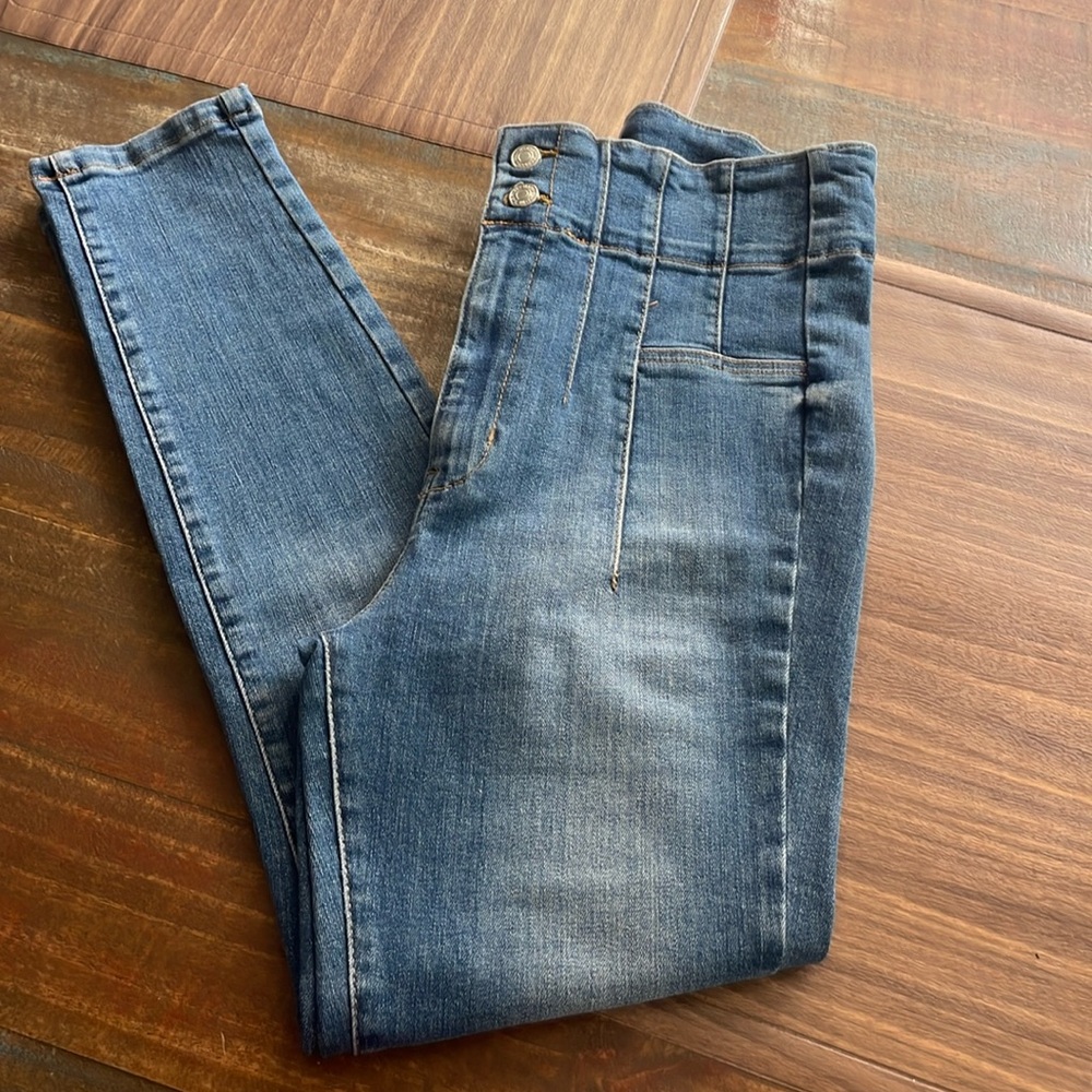 Free People high waisted skinny jeans NWOT